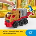 thumbnail image 3 of Fisher-Price Imaginext Jurassic World Camp Cretaceous Dinosaur Hauler & Yaz, 3 of 7