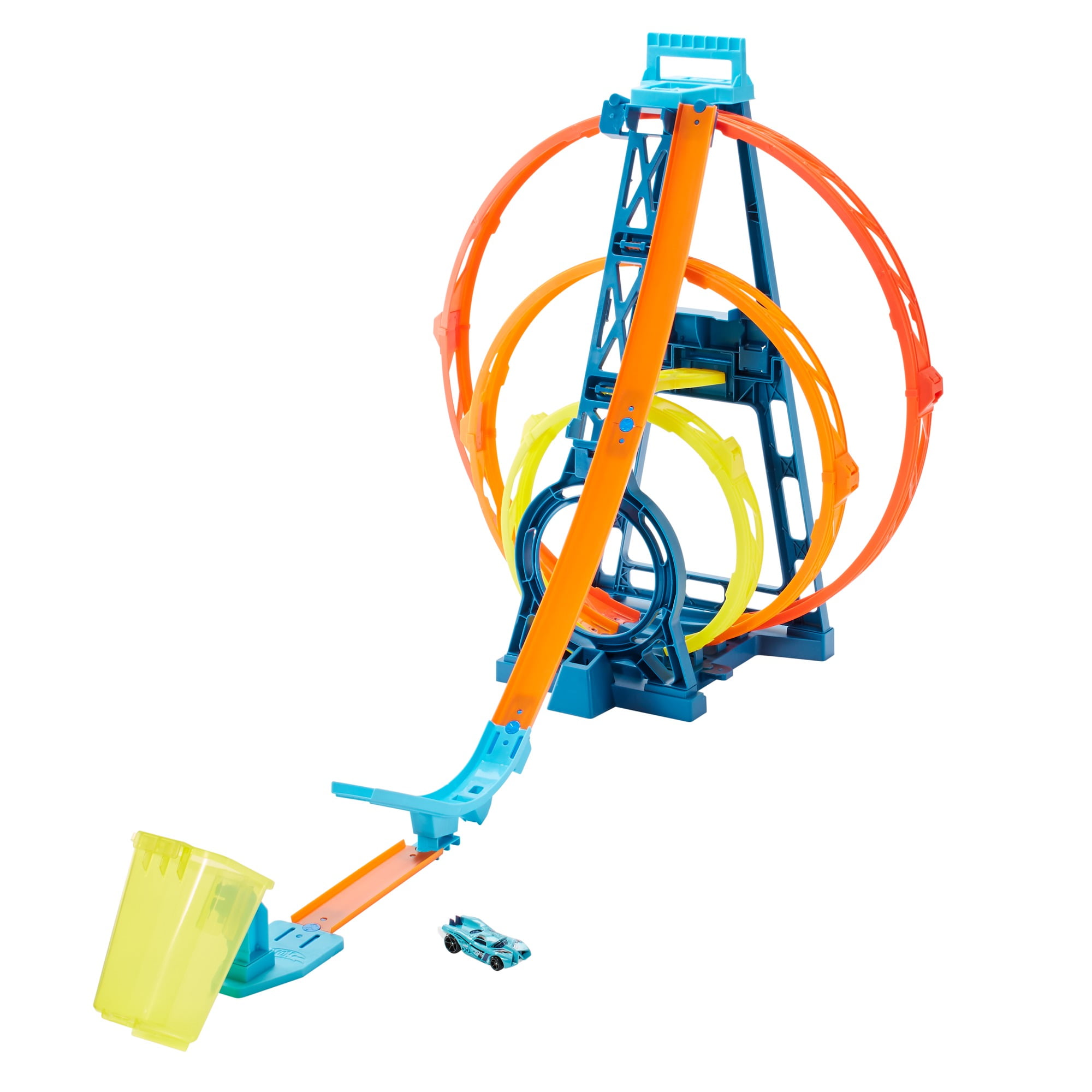 Hot Wheels Track Builder Triple Loop 