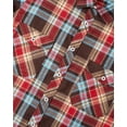 thumbnail image 5 of sogami Men's Big & Tall Flannel Shirt Warm Oversized Long Sleeve Button Down Shirt Loose Fit Casual Plaid Shirt for Fall Winter, 5 of 6