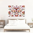 thumbnail image 4 of Cuadro Decorativo Arte Mexicano Huichol Otomí Lienzo Canvas Artístico No Sintético Tintas Ecologica, 4 of 4