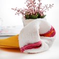 thumbnail image 5 of 1 Pair Bathing Glove Shower Towel Mitten Strong Scrub Wash Cloth Bath Scrubbing Glove Exfoliating Massager, Red, 5 of 5