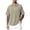 Green, variant on Men's Raglan Short Sleeve Quarter Zip Golf Shirt Big & Tall Oversized Loose Fit Workout Top Breathable Quick Dry Moisture Wicking Streetwear Tee Side Slits