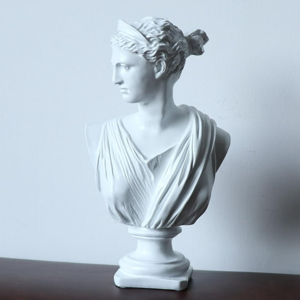Elegant Marble Girl Bust Sculpture Hand Carved Marble Female Bust Sculpture  - China Bust Sculpture and Marble Figure Statue price