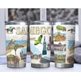 thumbnail image 4 of City Tumbler for City Lover,20oz Double Wall Vacuum Insulated Stainless Steel Coffee Cups (San diego), 4 of 6