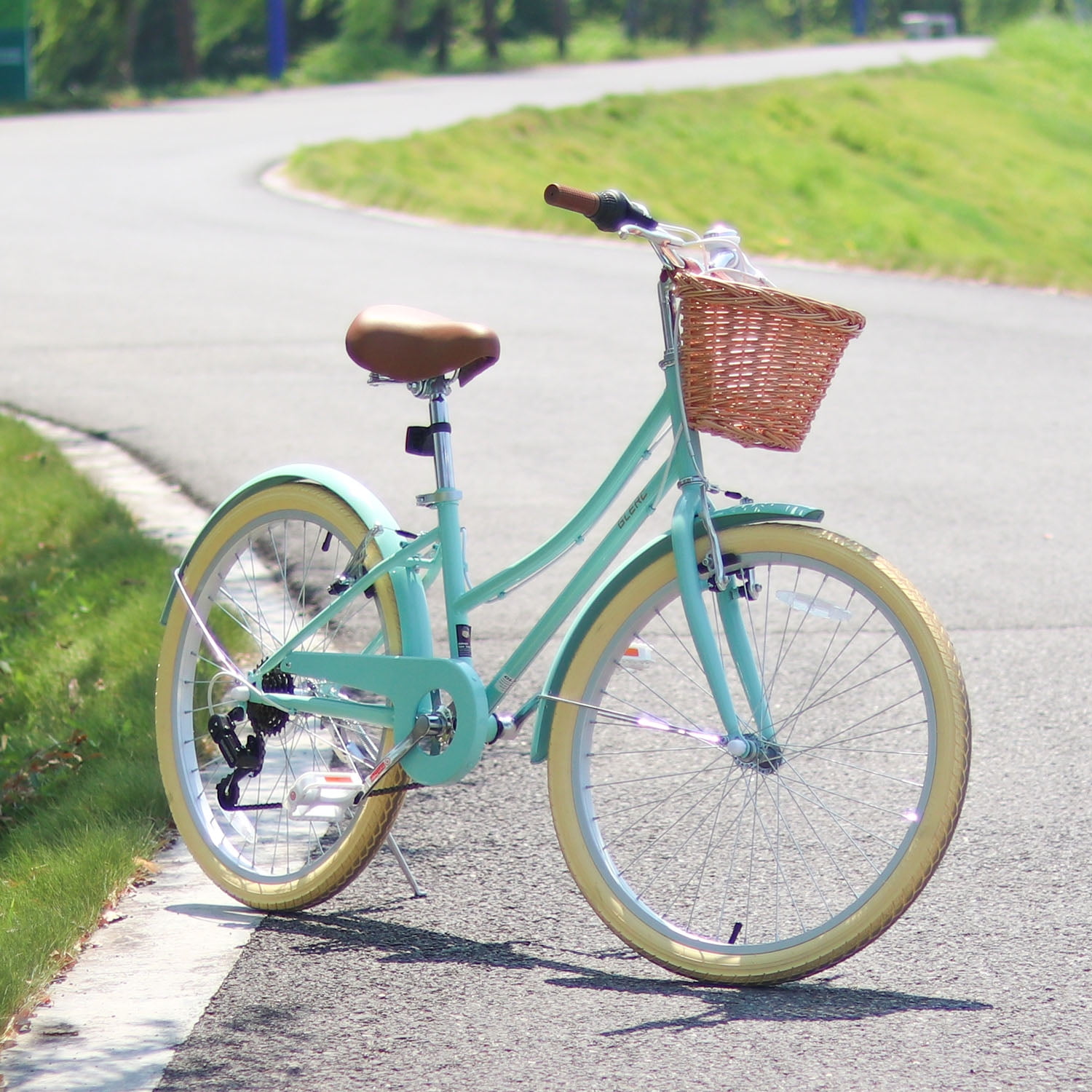 Girls bike with basket 24 inch hot sale