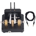 thumbnail image 2 of Morse Code Key Double Paddle Morse Code Key Stainless Steel Automatic Morse  Experiment, 2 of 8