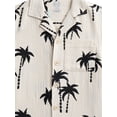 thumbnail image 2 of Wonder Nation Boys' Cotton Gauze Button Front Shirt with Short Sleeves, Sizes 4-18 & Husky, 2 of 3