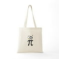 thumbnail image 5 of CafePress - Cow Pi Tote Bag - Unisex Canvas Tote Bag, Beige, 1-Piece, 5 of 6