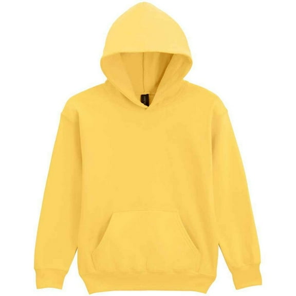 Gildan Boys/Girls Softstyle Plain Midweight Hoodie