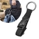 thumbnail image 1 of Bolsa con correas para equipaje pinza para chaqueta correa de gancho para bolsa ajustable resistente accesorios de viaje Negro, 1 of 8