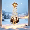 thumbnail image 4 of Lighted Nativity Wall Decor with Bethlehem Star, Acrylic Christmas Wall Decoration with Lights, Christmas Decorations for Home Decor Wall Display, 4 of 10