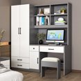 thumbnail image 2 of Drawer Nordic White Wardrobe Modern Luxury Apartment Doors Women Wardrobe Closet Bedroom Clothes Szafy Do Sypialni Furniture My Lux Decor Round, 2 of 19