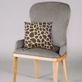 thumbnail image 3 of Everything Comfy Leopard Print Decorative Throw Pillow, 16x16 Inch, Tan/Black,, 3 of 4