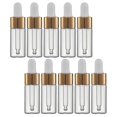thumbnail image 1 of Essential Oil Bottle Clear Glass Dropper Bottles for Storage Use 10Pcs, 1 of 5
