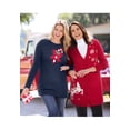 thumbnail image 4 of Woman Within Plus Size Holiday Motif Sweater, 4 of 6