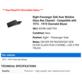 thumbnail image 2 of Right Passenger Side Door Window Glass Run Channel - Compatible with 1973 - 1974 Chevy Blazer, 2 of 2