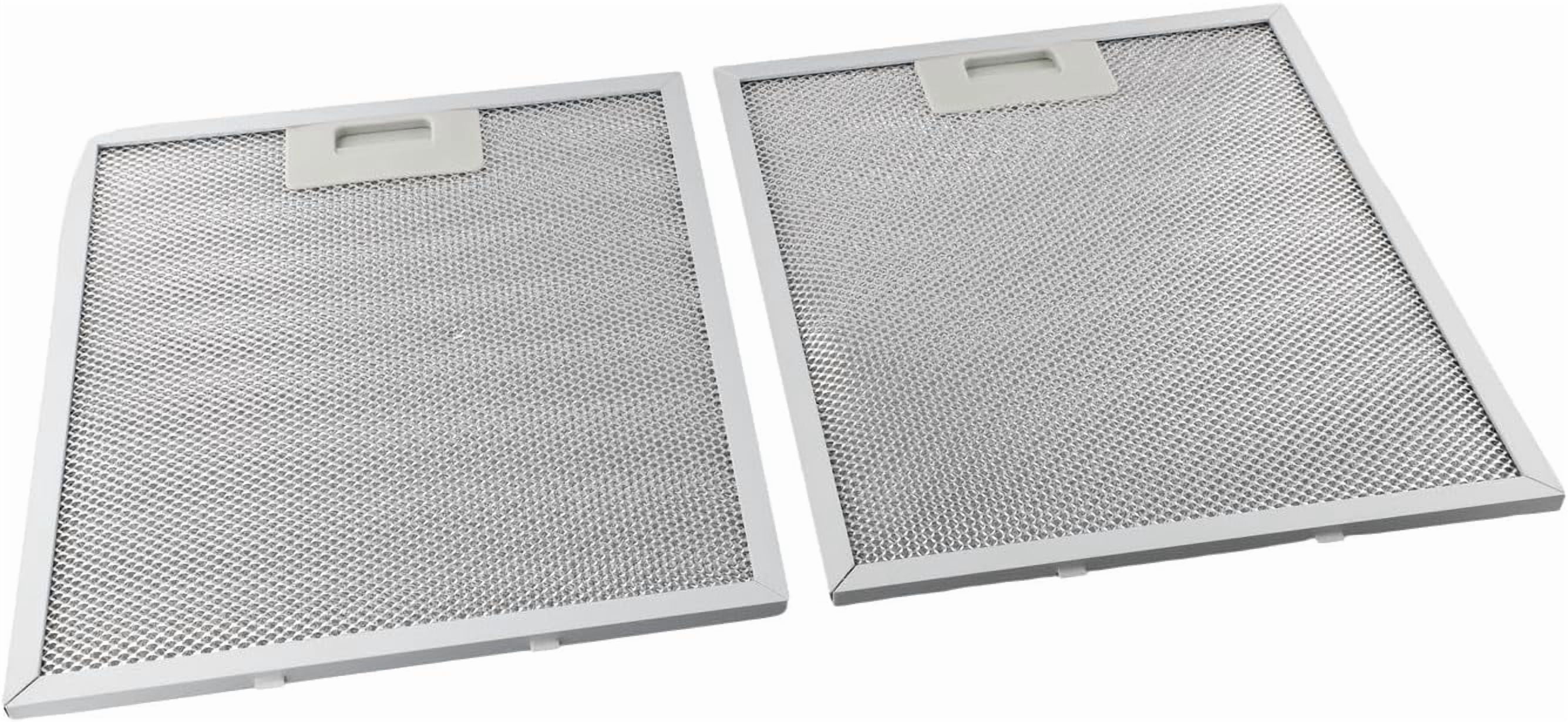 Stove Hood Vent Filter 12.01" X 10.51" Range Hood Filter Replacement For Ductless Exhaust Fan - Mesh Screen Filters Grease & Carbon Freshens Kitchen Oven Air 2-Pack