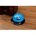 thumbnail image 2 of Call Bell, 3.35 Inch Diameter, Metal Bell, Blue Smiley Face, Desk Bell Service Bell for Hotels, Schools, Restaurants, Reception Areas, Hospitals, Customer Service, Blue (1 Bell), 2 of 5