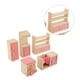 thumbnail image 1 of Ounissouiy Mini juego de muebles para casa de muñecas, casa modelo de juguete para niños, juego de muebles de madera, juguete educativo para niños, juego Muebles de casa de muñecas cocina Ounissouiy FN000080-03B, 1 of 6