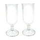 thumbnail image 3 of Vasos acrílicos, copas de agua, artículos decorativos para beber, vasos de agua con tallo, taza de jugo para despedidas de soltera, aniversarios en ca, 3 of 10