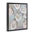 thumbnail image 3 of Stupell Industries Coastal Pastel Oysters Still Life Black Floating Frame Canvas Art, 17 x 21, by Arlington Prints, 3 of 8