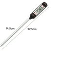 thumbnail image 2 of GJX Food Thermometer,Meat Thermometer,Instant Read Digital Cooking Thermometer,with Super Long Probe for Kitchen,Milk,Candy,BBQ and Grill, 2 of 7