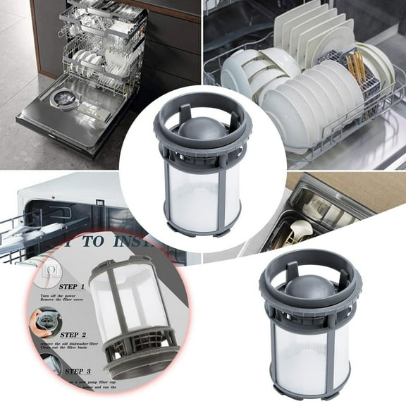 Leatfisat Dishwasher Filter Cartridge Replacement, Efficient Cleaning And Filtration For Kitchen Appliances, Maintenance Part