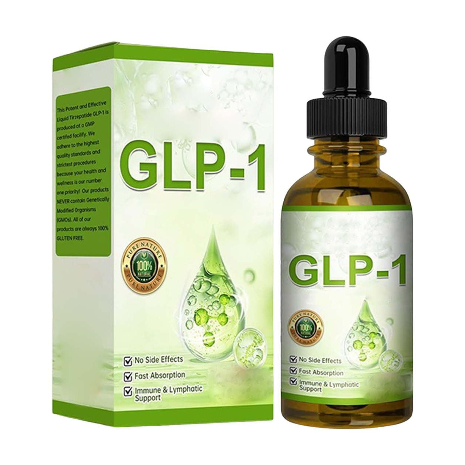 Image showcasing Moringa's natural magic meets GLP-1 innovation in GLP-1 Moringa Drops ...