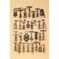 thumbnail image 2 of Vintage Corkscrews Poster Print by Andrew Rose, 2 of 2