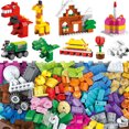 thumbnail image 5 of 1000 piezas, 500 piezas, juguetes creativos de diseño para hacer uno mismo, modelo para niño y niña, bloques de construcción MOC, ladrillos clásicos, regalo de Navidad, 5 of 5