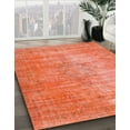 thumbnail image 3 of Ahgly Company Machine Washable Indoor Rectangle Abstract Orange Red Area Rugs, 5' x 8', 3 of 7