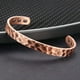 thumbnail image 3 of Pulsera magnética cobre puro CooperWavs 1Pza 15-18cm 8mm Cobre Texturizado Color: Cobre., 3 of 5