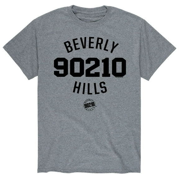 Beverly Hills 90210 Black Logo - Men's Short Sleeve Graphic T-Shirt