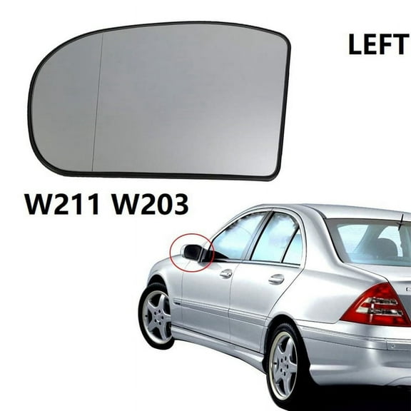 Driver Left Side Rear View Heated Mirror Glass for E-Class W211 2002-2008 W203 00-2004 2038100121