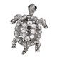 thumbnail image 1 of Broche de Tortugas , Broche de Animal Marino Pavimentado con de Imitación, Broche de Joyería jinwen Pin de broche de tortuga, 1 of 8