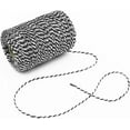 thumbnail image 2 of Black and White Twine, 100M Cotton Bakers Twine, Great for Baking, Butchery, Crafts, Gift Wrapping, Holiday Decorating, 2 of 6