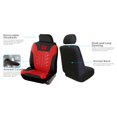 thumbnail image 6 of Car Seat Cover Full Set, Universal Butterfly Pattern Embroidery Auto Seat Cover Set( Seat Covers*4), 6 of 6
