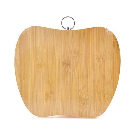 

2pcs Apple-shaped Cutting Board Bread Board Cheese Serving Plate Bamboo Cutting Board