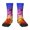 1 Black, variant on Palm Trees at Sunset Pattern Children's Socks, Socks Gifts ,kids Crew Soft Cotton Socks , Moisture-Wicking, Durable, Ideal for Daily Wear & Sports