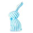 thumbnail image 2 of Jumbo Striped Bunny Tabletop Decoration, Blue and White, 27", Easter by Way To Celebrate, 2 of 5