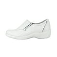 thumbnail image 3 of 24 HOUR COMFORT Vera Wide Width Professional Sleek Shoe WHITE 10.5, 3 of 6
