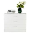 thumbnail image 6 of [] Modern Simple 3-Drawer Dresser White, 6 of 7