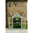thumbnail image 4 of Gardman Dove Gray Wooden Greenhouse, 4 of 8