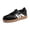 Black/White, variant on LUCKY STEP Retro Fashion Hook and Loop Sneakers Classic Slip on Casual Shoes,Olive Green,Womens