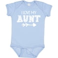 thumbnail image 3 of Inktastic I Love My Aunt with Arrow Boys or Girls Baby Bodysuit, 3 of 5