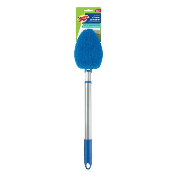 ScotchBrite Shower and Tub Scrubber feat. Extendable Handle, Non