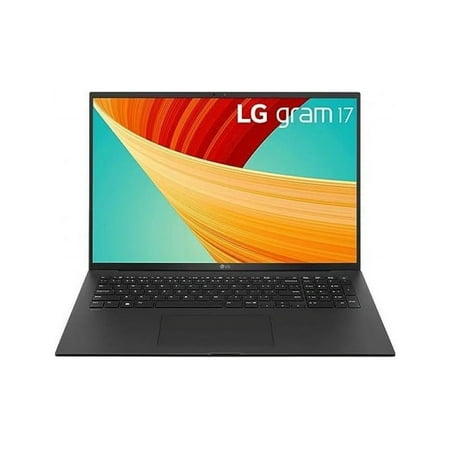 LG gram 17Z90R-Q.APB6U1 17" Notebook - WQXGA - 2560 x 1600 - Intel Core i5 13th Gen i5-1350P Dodeca-core (12 Core) 1.90 GHz - 16 GB Total RAM - 512 GB SSD - Obsidian Black - Intel Chip - Windows