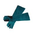 thumbnail image 3 of Guantes de manejo de animales AOWPFVV de cuero a prueba de mordidas, 3 of 4