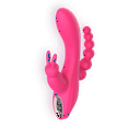 thumbnail image 1 of V For Vibes Triple Rabbit Vibrator Ambrosia - Pink, 1 of 4