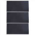 thumbnail image 1 of Paquete de 3 Alfombrillas Negras para Bar, Alfombrilla Derrames, Secado Vidrio, Servicio Mezcla CóCteles Encimera (12 Pulgadas () X 6, 1 of 5